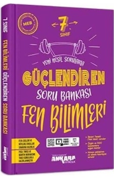 Ankara Yayıncılık 7.Sınıf Güçlendiren Fen Bilimleri Soru Bankası Ankara Yayıncılık 7.Sınıf Güçlendiren Fen Bilimleri Soru Bankası