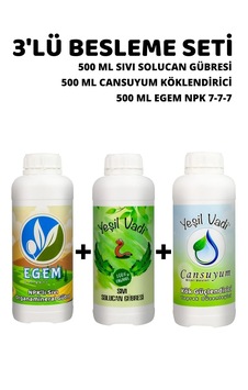 3lü Besleme Paketi 500 ML 3lü Besleme Paketi 500 ML