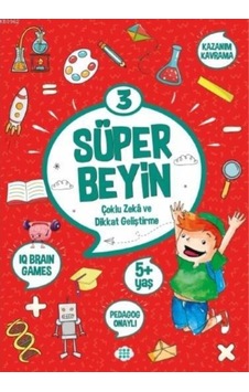 Dokuz Yayınları Süper Beyin 3 5+ Yaş Dikkat Geliştirme Çoklu Z Dokuz Yayınları Süper Beyin 3 5+ Yaş Dikkat Geliştirme Çoklu Z