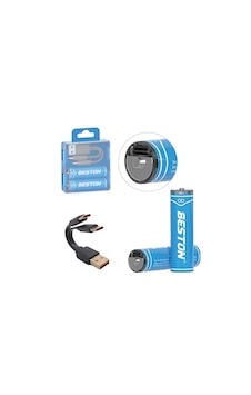 Beston P2-02c-aa Lion Şarj Edilebilir Kalem Pil 2 Li Aa Pil Usb Type-c 2200mwh Beston P2-02c-aa Lion Şarj Edilebilir Kalem Pil 2 Li Aa Pil Usb Type-c 2200mwh