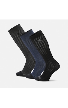 Timberland 3 Pack Danforth Solid Knee High Black Timberland 3 Pack Danforth Solid Knee High Black
