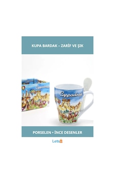 Yöresel Tasarımlı Şık Porselen Kupa Bardak Model 8 Çok Renkli Yöresel Tasarımlı Şık Porselen Kupa Bardak Model 8 Çok Renkli