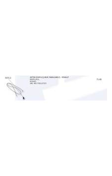 Anten Komple Çubuk Taban Kablo Renault R9- R11- R12- R19- R21 7702127372 . 1 Ad Anten Komple Çubuk Taban Kablo Renault R9- R11- R12- R19- R21 7702127372 . 1 Ad