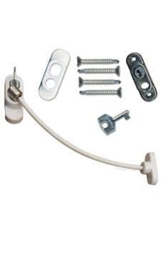 Penkid Pvc Pencere Kapı Emniyet Kilidi Set Beyaz Renk 5'li