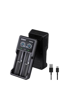 Xtar Vc2sl İkili Li-ion / Nı-cd / Nı-mh Pil Şarj Cihazı Tdrtr Xtar Vc2sl İkili Li-ion / Nı-cd / Nı-mh Pil Şarj Cihazı Tdrtr