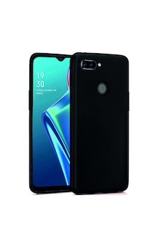 Oppo A12 Kılıf Kamera Korumalı Silikon Rubber Arka Kapak Siyah Oppo A12 Kılıf Kamera Korumalı Silikon Rubber Arka Kapak Siyah