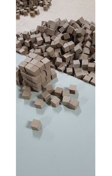 1 1 1 Cm Mdf Küp Bloklar 100 Adet