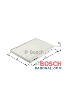BOSCH 1987432416 POLEN FİLTRESİ 4007 07- / C4 AIRCROSS 12- C-CROS