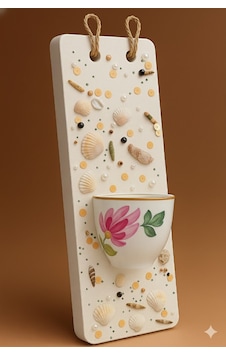 Özel El Yapımı Duvar Dekoru 35x25 Cm