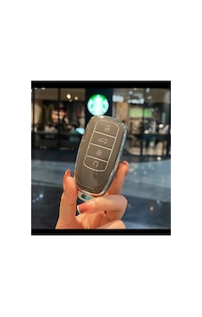 Chery Tiggo 8 Pro Omoda 5 Tiggo 7 Avantgarde Anahtar Kılıfı Dark Gri / Gold Kenar Chery Tiggo 8 Pro Omoda 5 Tiggo 7 Avantgarde Anahtar Kılıfı Dark Gri / Gold Kenar