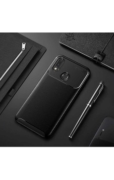Huawei Honor Play Kılıf Zore Negro Silikon Kapak Siyah Huawei Honor Play Kılıf Zore Negro Silikon Kapak Siyah
