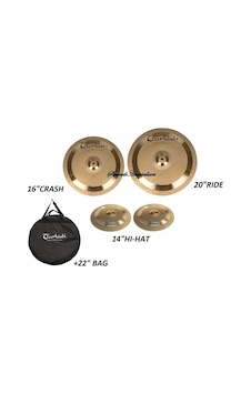 Turkish Cymbals Sm-set1 dc 3'lü Sumela Serisi Zil Seti