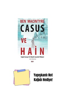 Casus Ve Hain + Yapışkanlı Not Kağıdı