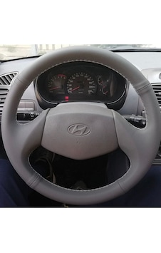 Hyundai Accent Milenyum Araca Özel Direksiyon Kılıfı GRİ Hyundai Accent Milenyum Araca Özel Direksiyon Kılıfı GRİ