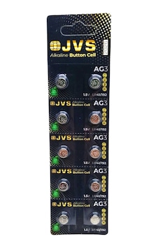 Jvs Ag3 1.5v Lr41 Saat Pili 10 Lu Paket