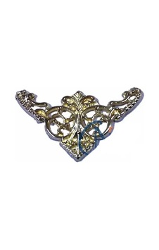 Menteşe Dekoratif Köşe Süsü, Köşelik - Küçük, 19x34mm, Sarı, 100 Adet Diğer Menteşe Dekoratif Köşe Süsü, Köşelik - Küçük, 19x34mm, Sarı, 100 Adet Diğer