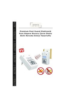 Premium Pest Elektronik Fare Haşere Kovucu Çevre Dostu Akıllı Koruma Enerji Tasarruflu Premium Pest Elektronik Fare Haşere Kovucu Çevre Dostu Akıllı Koruma Enerji Tasarruflu