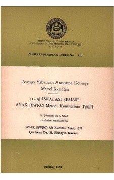 Avrupa Yabancı Ot Araştırma Konseyi Metod Komitesi - H.johanses Ve J. Schuh Avrupa Yabancı Ot Araştırma Konseyi Metod Komitesi - H.johanses Ve J. Schuh