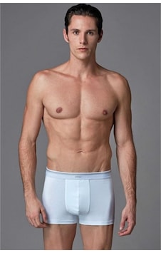 Eros Ers008 Compact Boxer (Ikili Paket) - Beyaz Eros Ers008 Compact Boxer (Ikili Paket) - Beyaz