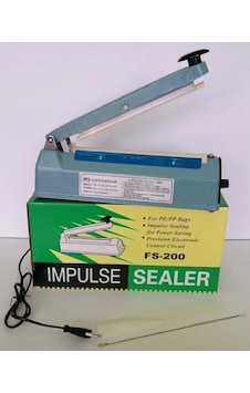 20cm Metal Gövde Poşet Ağzı Yapıştırma Kapatma Makinası Fs-200 4741 20cm Metal Gövde Poşet Ağzı Yapıştırma Kapatma Makinası Fs-200 4741