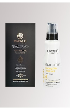 Evoque Keratin Organik Argan Yağ + Milk Therapy Saç Serumu 100 ML