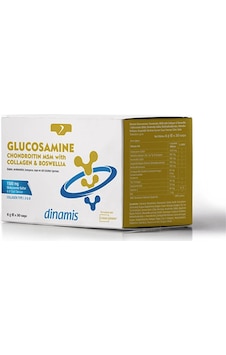 Dinamis Glucosamine Chondroitin Msm With Collagen Boswellia 6 Gr