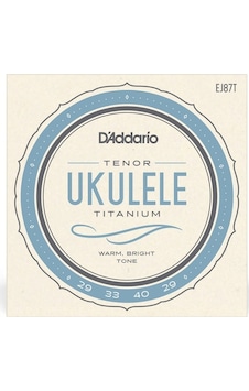 Daddario Ej87T Titanium Takım Tel Tenor Ukulele Teli Daddario Ej87T Titanium Takım Tel Tenor Ukulele Teli