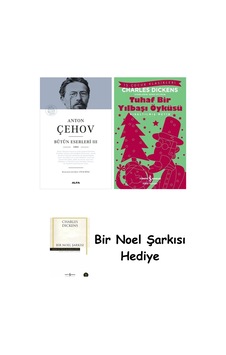 Anton Çehov Bütün Eserleri 3 Ciltli + Tuhaf Bir Yılbaşı Öyküsü + Bir Noel Şarkısı Anton Çehov Bütün Eserleri 3 Ciltli + Tuhaf Bir Yılbaşı Öyküsü + Bir Noel Şarkısı