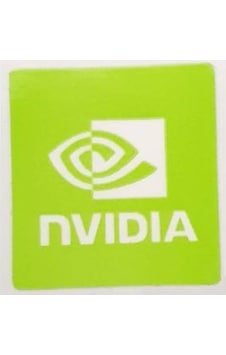 OEM Nvidia Mini Sticker Kare Etiket D110 OEM Nvidia Mini Sticker Kare Etiket D110