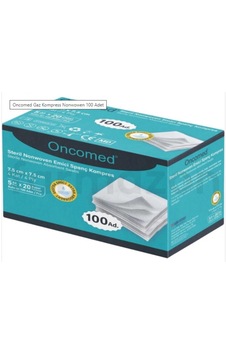 Oncomed Nonwowen Emici Spanç Kompres 100'lü