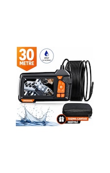 Tr 30 Metre Endoskop Yılan Kamera 1080p Hd