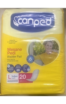 Canped Mesane Pedi L Beden Büyük Boy Yoğun 20'Li Canped Mesane Pedi L Beden Büyük Boy Yoğun 20'Li