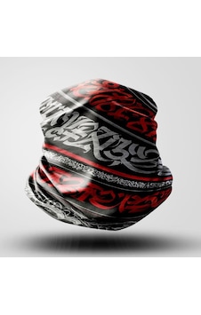 Japan Motorcu Bandana Maske Outdoor Boyunluk Unisex Siyah