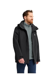 Jack Wolfskin Pinetrail 3 İn 1 Erkek Mont C-jaca66288e50v37 Siyah Jack Wolfskin Pinetrail 3 İn 1 Erkek Mont C-jaca66288e50v37 Siyah