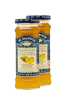 %100 Meyve Ananas Ve Mango Ezmesi 2 X 284 G İlave Şekersiz Reçel %100 Meyve Ananas Ve Mango Ezmesi 2 X 284 G İlave Şekersiz Reçel