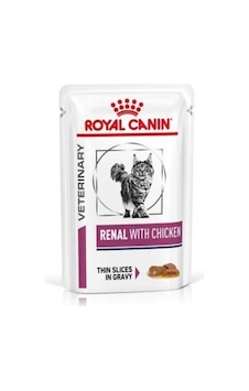 Royal Canin Renal Chicken Tavuklu Yaş Kedi Maması 85 Gr Royal Canin Renal Chicken Tavuklu Yaş Kedi Maması 85 Gr