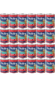 Pro Line Kuzu Etli Yetişkin Köpek Konservesi 24 x 400 G Pro Line Kuzu Etli Yetişkin Köpek Konservesi 24 x 400 G