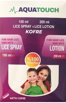 Aqua Touch Bit Spreyi 100 Ml + Losyon 200 ML + Plastik Tarak
