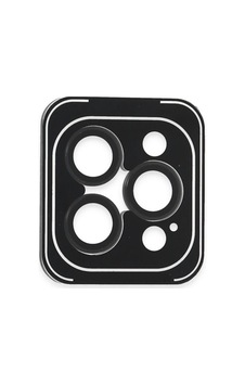 Joko Apple, Uyumlu iPhone 16 Pro Max Pvd Metal Kamera Lens - Siyah Joko Apple, Uyumlu iPhone 16 Pro Max Pvd Metal Kamera Lens - Siyah