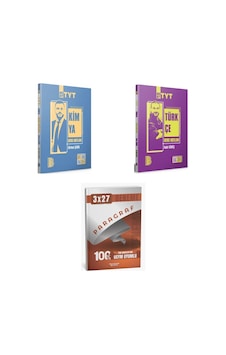 2027 2027 Benim Hocam Tyt Kimya + Türkçe Konu + Anla Kazan Paragraf Deneme 3'lü Set 2027 2027 Benim Hocam Tyt Kimya + Türkçe Konu + Anla Kazan Paragraf Deneme 3'lü Set