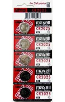 Maxell Cr 2025 3V Pil 1 Kart 5 Adet Maxell Cr 2025 3V Pil 1 Kart 5 Adet