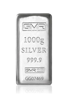 Agakulche 1000 Gram 999.9 Ayar Gmr Külçe Gümüş