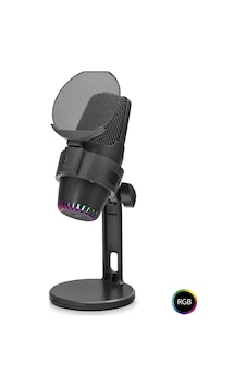M9 Profesyonel Gaming Rgb Mikrofon 48 Khz / 16 Bit Type-c - Siyah M9 Profesyonel Gaming Rgb Mikrofon 48 Khz / 16 Bit Type-c - Siyah