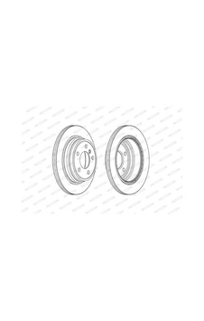 FERODO DDF2313C Disk Ayna Arka Bmw F30-F30 Lcı-F31 F31 Lcı-F34-F34 Lcı-F35-F35 Lcı-4F32-F32 Lcı-F33-F33 Lcı-F36 Gran Coupe 10-18