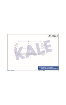 KALE OTO Radyatör 345035 Turbo Radyatörü Master III 10- 2.3 Cdtı / Movano B 10- / Nv400 10- KALE OTO Radyatör 345035 Turbo Radyatörü Master III 10- 2.3 Cdtı / Movano B 10- / Nv400 10-