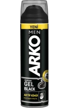 Arko Men Black Aktif Kömürlü Tıraş Jeli 2 x 200 ML Arko Men Black Aktif Kömürlü Tıraş Jeli 2 x 200 ML