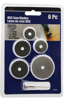6 Parça Mini Yuvarlak Testere Bıçakları 22-44mm 6 Parça Mini Yuvarlak Testere Bıçakları 22-44mm