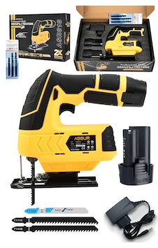 Assur ASR818 12V Çift Akü Dekupaj Testere Sarı Assur ASR818 12V Çift Akü Dekupaj Testere Sarı