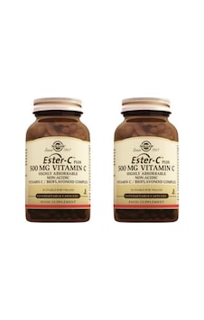 Solgar Ester-C Plus 500 MG 100 Kapsül 2'Li Solgar Ester-C Plus 500 MG 100 Kapsül 2'Li