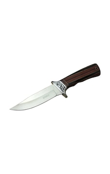 A058-1 Kamp Bıçağı 26,5 Cm - Ahşap Sap, Kılıflı A058-1 Kamp Bıçağı 26,5 Cm - Ahşap Sap, Kılıflı